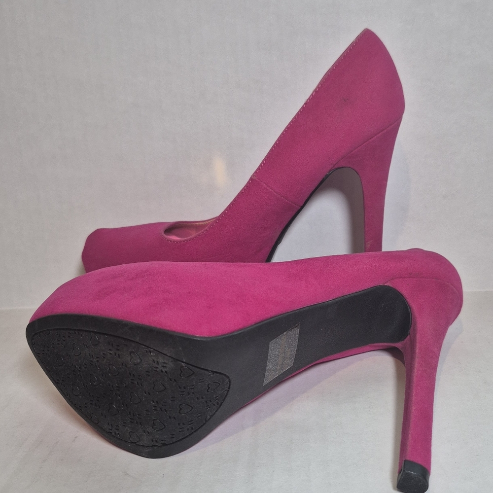 Body Central Stiletto Pumps (indaclub🫰🏾) Hot Pink 7M - Picture 4 of 6